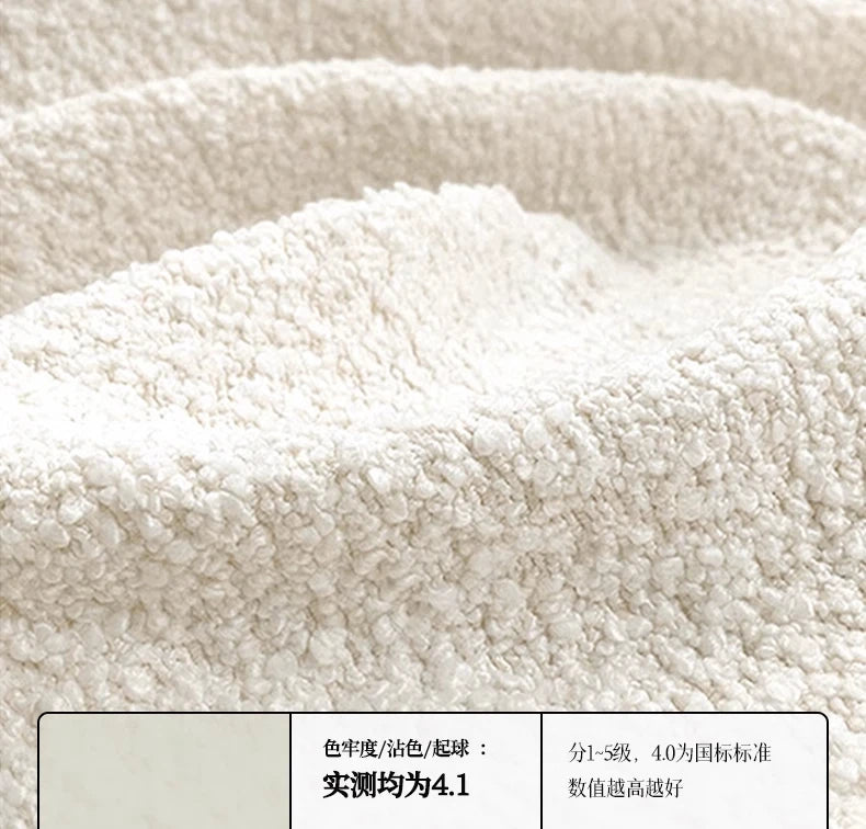 Cashew sofa Nordic light luxury modern simple living room fabric sofa combination straight row sofa