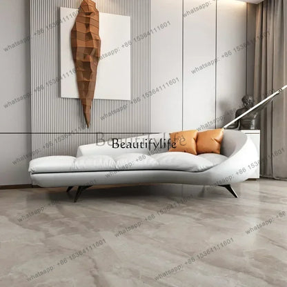 0 Chaise Longue Recliner Bedroom Living Room Light Luxury Single Fabric Leisure Lazy Sofa