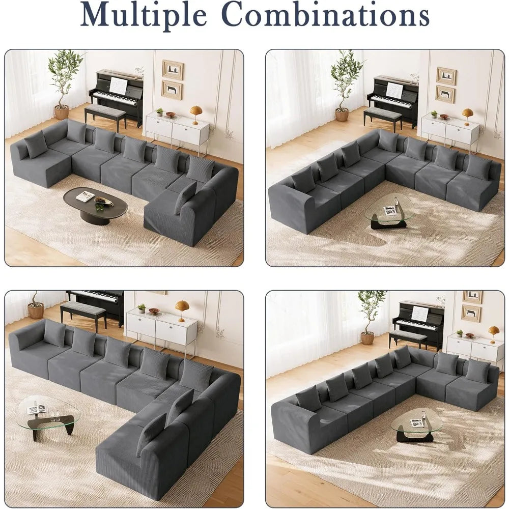 Modular Sectional Sofa for Living Room 160