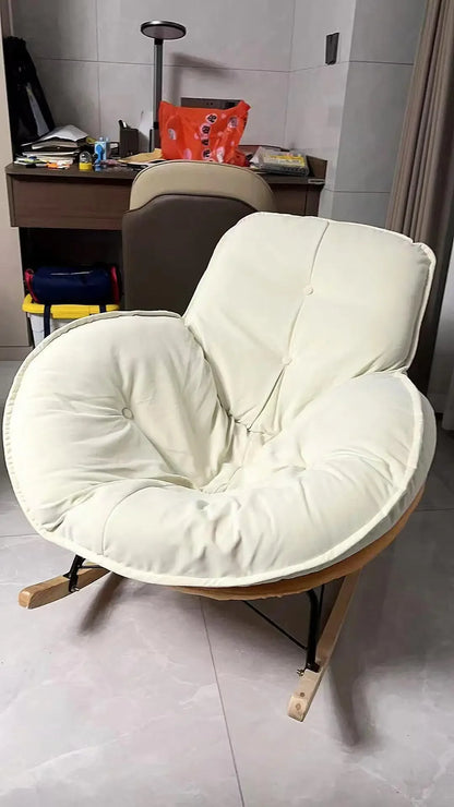 Lazy Couch Penguin Rocking Chair Indoor Leisure Rocking Chair Lounge Chair Rocking Daybed Adult Lounge Snail Balcony Home Egg