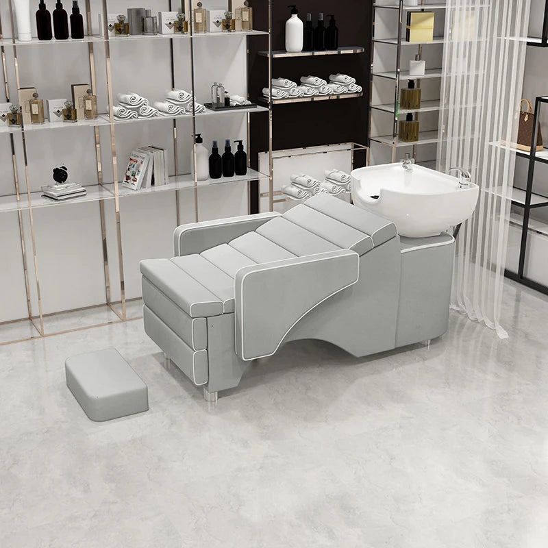 Luxury Premium Shampoo Chair Minimalist Simple Shampoo Chairs Moveis Para Salão De Beleza Baratos Cabeleireiro Salon Furniture