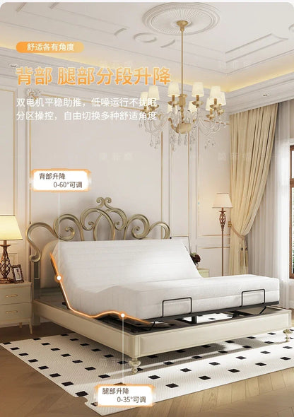 Electric American Light Luxury Intelligent Lifting Mattress Master Bedroom 1 M 8 Zero Gravity Mattress