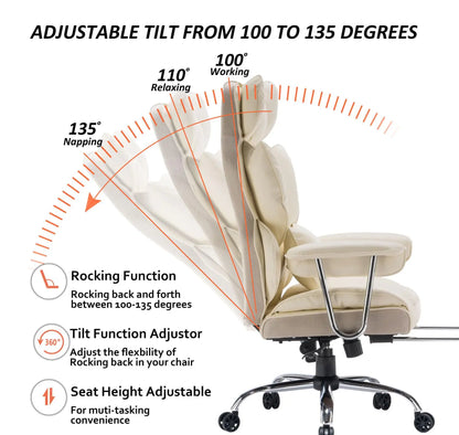 Swivel Chair Ergonomic Office Desk Chair With Lumbar Support Rolling Home Office Computer Room Seating Sillas Escritorio Luxury