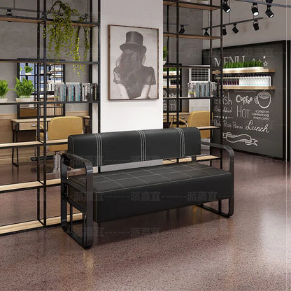 Office reception Small apartment sofa Barber shop Waiting chair Rental house Clothing beauty