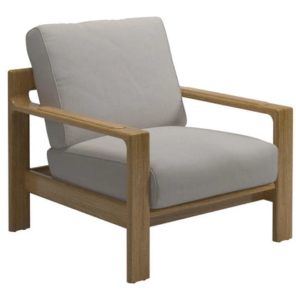 Nordic outdoor sofa balcony courtyard garden open-air waterproof and sunscreen high-end teak sofa coffee table combination