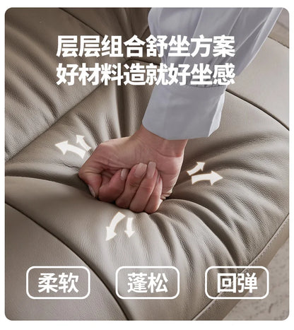 Smart electric leather boss chair reclining nap massage ventilated office chair comfortable sedentary business president chair