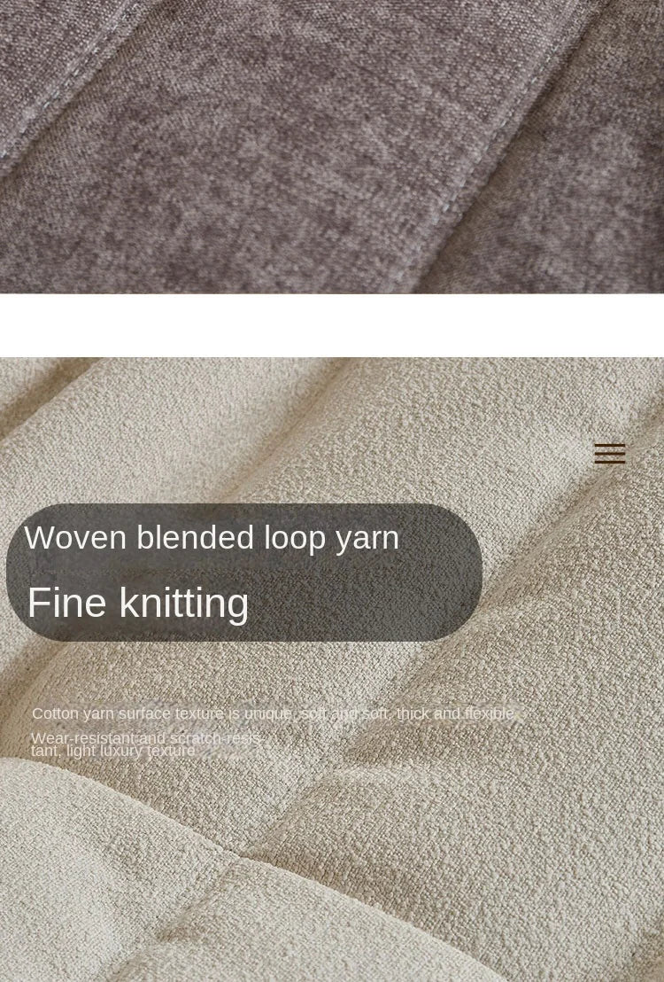 Caterpillar Togo Single Recliner Lazy Sofa Wabi-Sabi Style for Living Room Bedroom Balcony Leisure Reclining Sleep 78x103cm