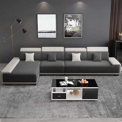 Lounge Sectional Sofas Chaise Longue Bed Italian Modern Sofa Living Room Armchair Trendy Minimalist Divano Unique Furniture