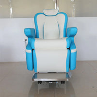 %d Modern PU Leather & Metal Adjustable Height Reclining Barber Salon Chair with High-Density Foam Seat for Commercial Use-
