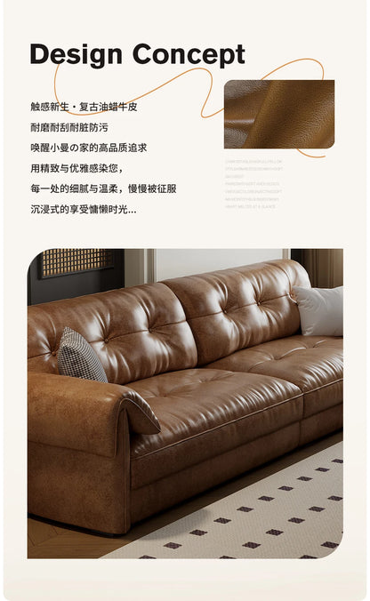 Leather Corner Living Room Sofas Armchair Minimalist Lazy Lounge Living Room Sofas Hallway Designer Muebles Postmodern Furniture