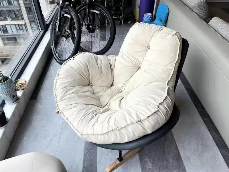 Lazy Couch Penguin Rocking Chair Indoor Leisure Rocking Chair Lounge Chair Rocking Daybed Adult Lounge Snail Balcony Home Egg
