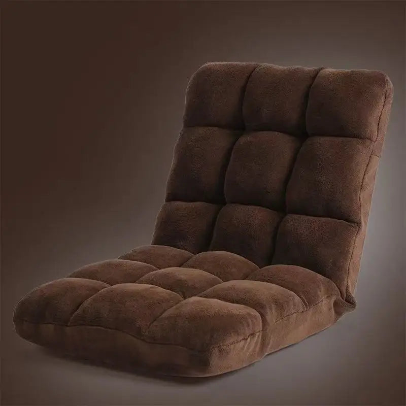 Multifunctional Simple Leisure Single Sofa Chair Recycled Foam Folding Adjustable backrest Floor Chair for Living Room Study