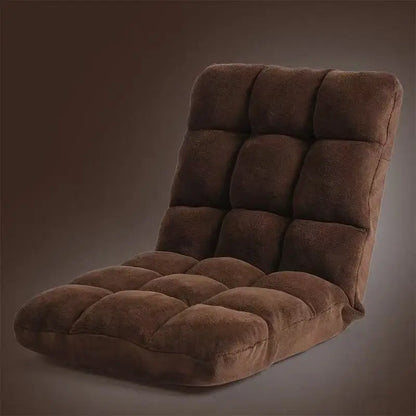 Multifunctional Simple Leisure Single Sofa Chair Recycled Foam Folding Adjustable backrest Floor Chair for Living Room Study