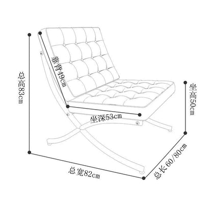 Black Metal Living Room Chairs Balcony Throne Relax Reading Modern Room Decor Fashion Chairs Comfortable Sillones Home Design
