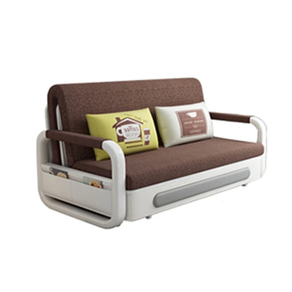 Technology cloth sofa bed dual purpose, multi functional foldable, small apartment in the living room, double fabric art