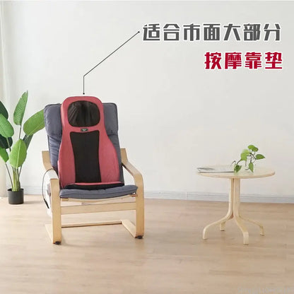 Nordic Lounge Chair - Solid Wood Armrest Recliner for Balcony & Nursery