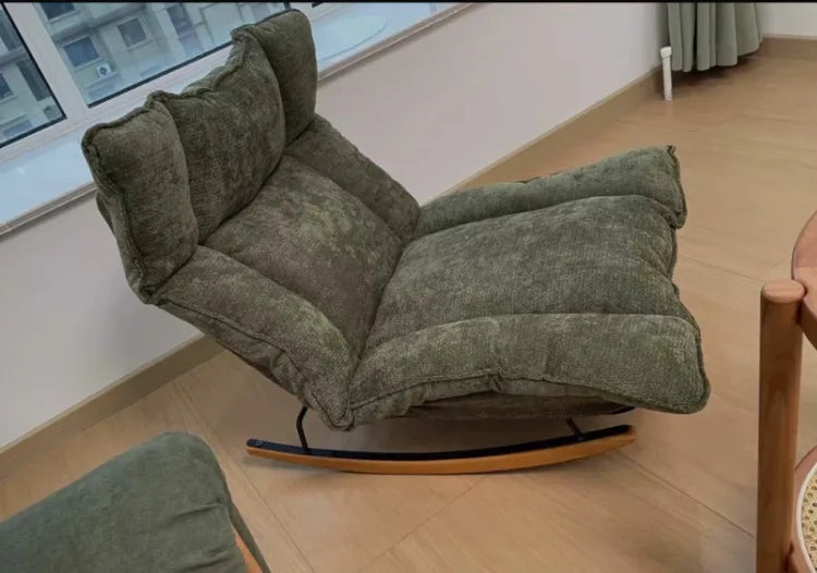 Soft Fabric Single Leisure Sofas Adjustable Recliner Balcony Livingroom Multi-functional Lazy Sofa Home Furniture 거실 소파