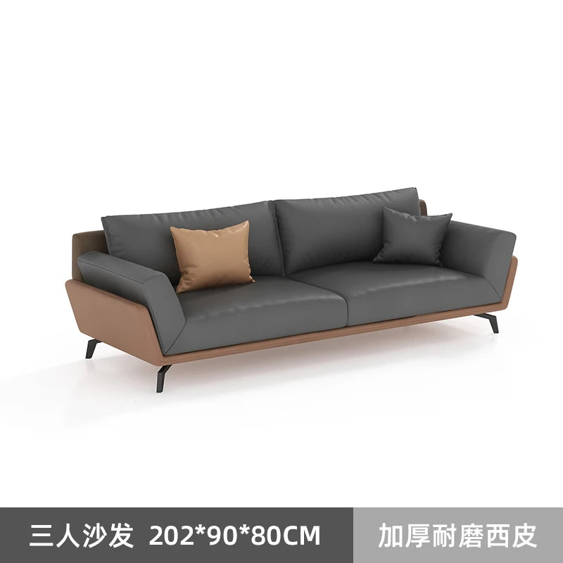 CP office sofa coffee table combination simple modern business rest reception
