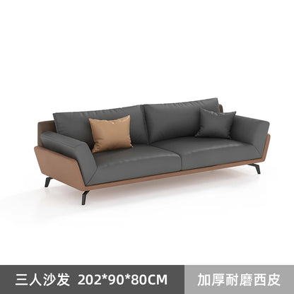CP office sofa coffee table combination simple modern business rest reception