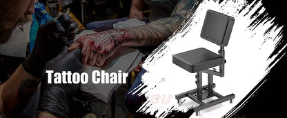 TAIDU Multi Functional Tattoo Bench Leathery Back Adjust Tattoo Chair Steel Frame Lift Tattoo Salon Chairs For Tattoo Artist