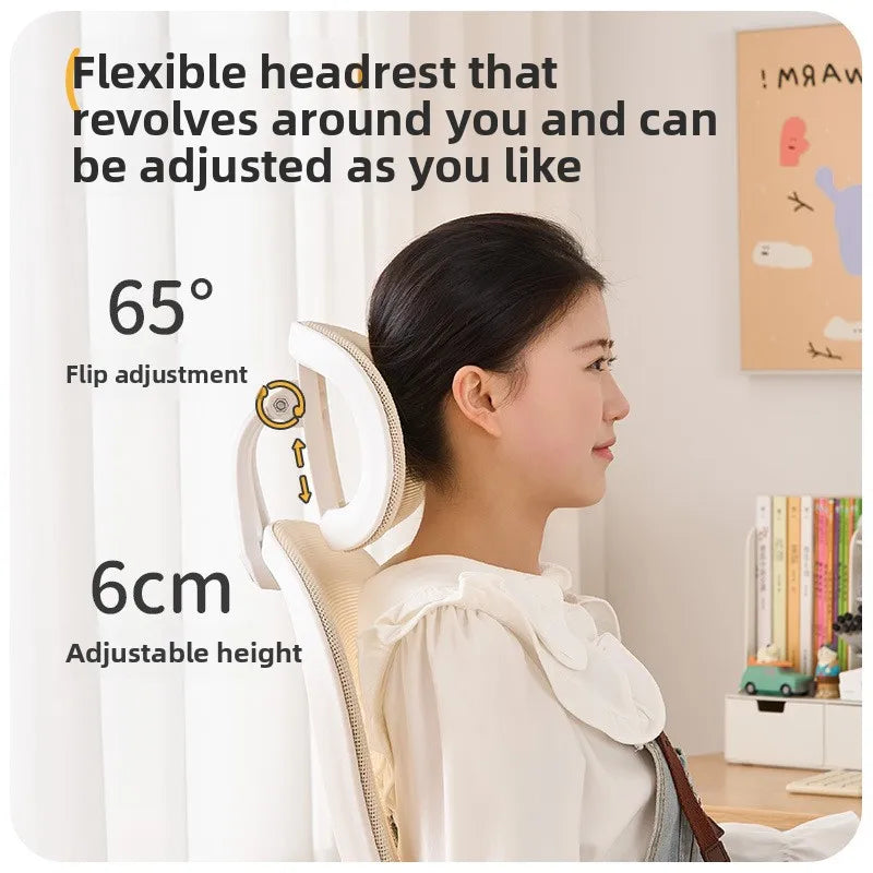 New model Durable Office Study Chair Computer Chair Household Desk Chair Student Writing Chair Waist Protection Ergonomic Chair