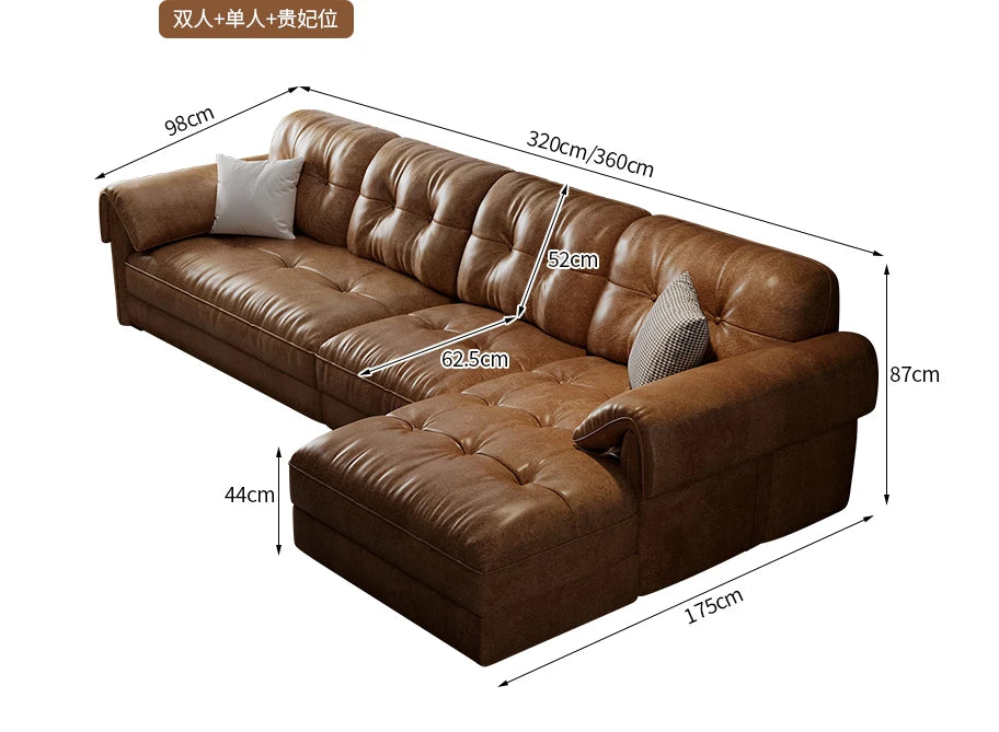 Leather Corner Living Room Sofas Armchair Minimalist Lazy Lounge Living Room Sofas Hallway Designer Muebles Postmodern Furniture