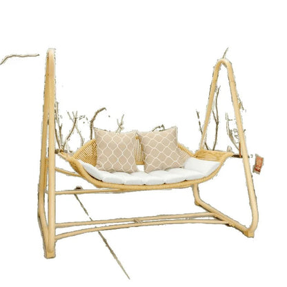 Household wrought iron, garden villa rocking chair small courtyard, balcony double hanging chair