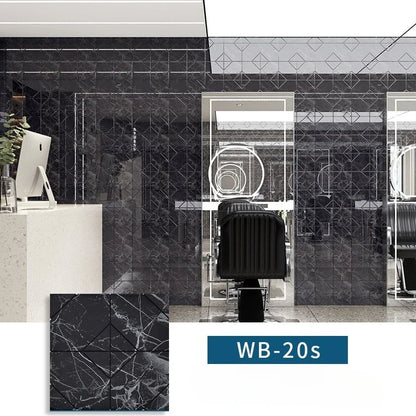 Self-adhesive Metal Mosaic Tiles Aluminum Composite Backsplash Gold Windmill Mosaic Glass Self-adhesive Kitchen Wall Decoration.