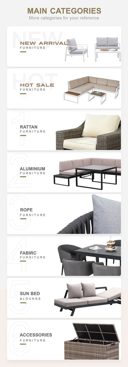 Garden Furniture Set Garden Seating Area Table Chair Set Sofas Outdoor Living Out Door Furniture Sets Patio Lounge Balcony