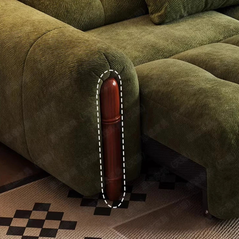 Extendeble Adults Electric Sofa Green Bed Loveseat Armchair Electric Sofas Floor Living Room Muebles Para El Hogar Furnitures