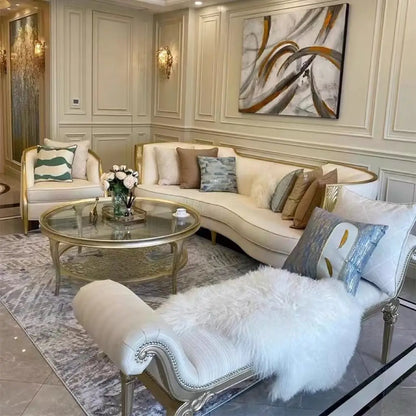M  light luxury Adela sofa combination model house  light luxury