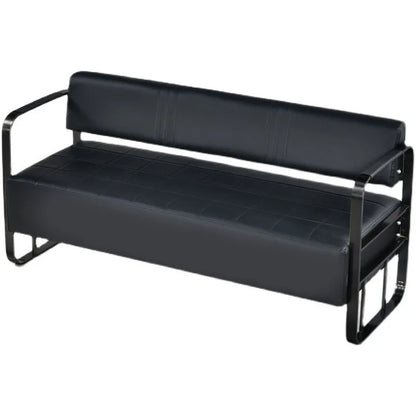 Luxurious Small Sofa for Salons Beauty Parlors Elegant Waiting Chair for Internet Celebrities Long Bench for Store Reception