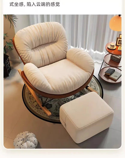 Unique Arm Chairs Rocking Lounge Salon Bedroom Lazy Relax Modern Reading Living Room Chairs Lounge Fauteuil Trendy Furniture