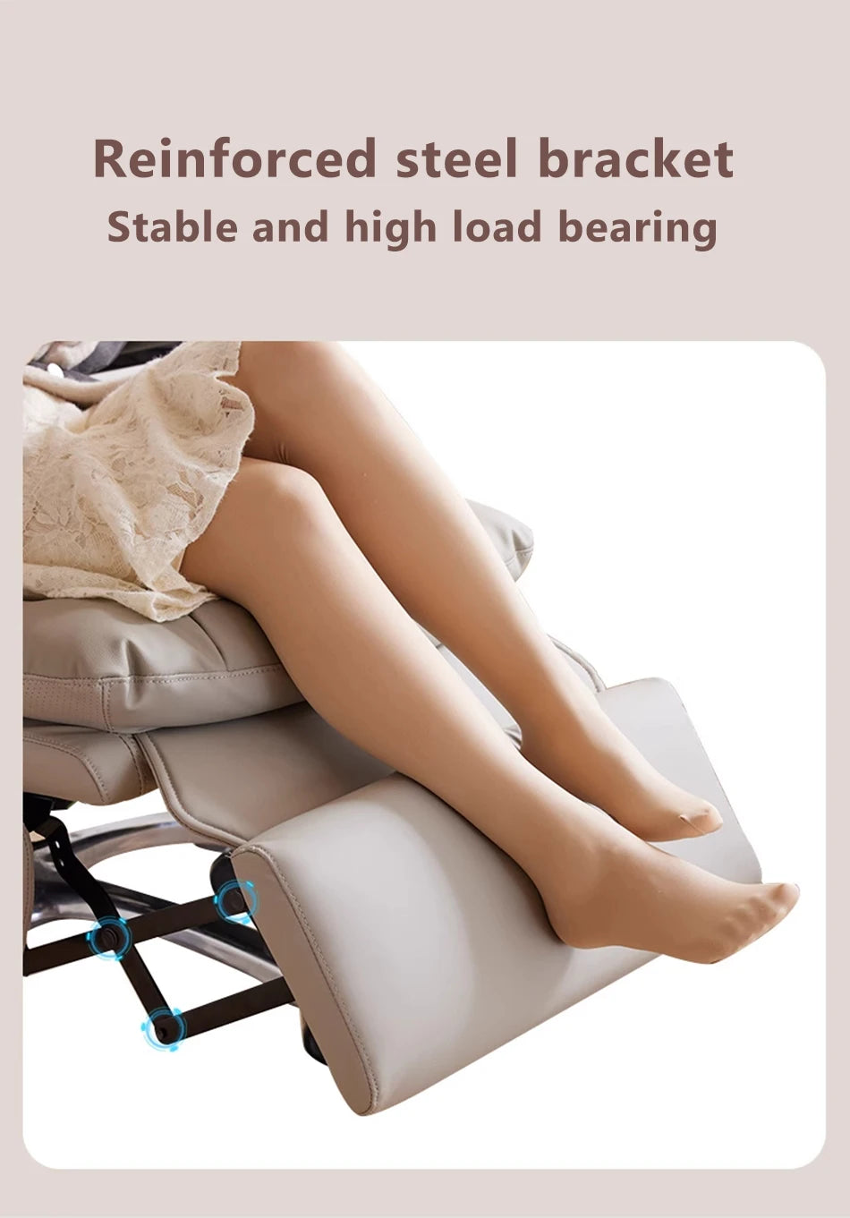 High-end Electric Leather Office Chair with Massage Function Luxury Multifunctional Large Class Computer Chair  Chair gamer