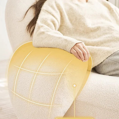 Modern Ergonomic White Chairs Minimalist Living Room Recliner Lounge Chairs Floor Bedroom Articulos Para El Hogar Home Decor