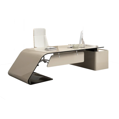 Luxury European Office Desk Wooden Study Computer Gaming Standing Office Desk Bedroom Conference Design Ufficio Home Furniture