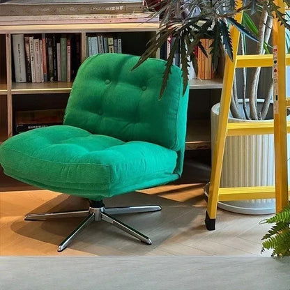 Modern Living Room Furniture Single Sofa Chair Corduroy Lounge Chair, Small Space Accent Chair Comfortable Reading Chair