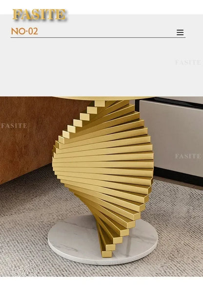 Nordic Leisure Bedroom Side Table Modern Marble Coffee Table for Living Room Furniture Nordic Designer Tables