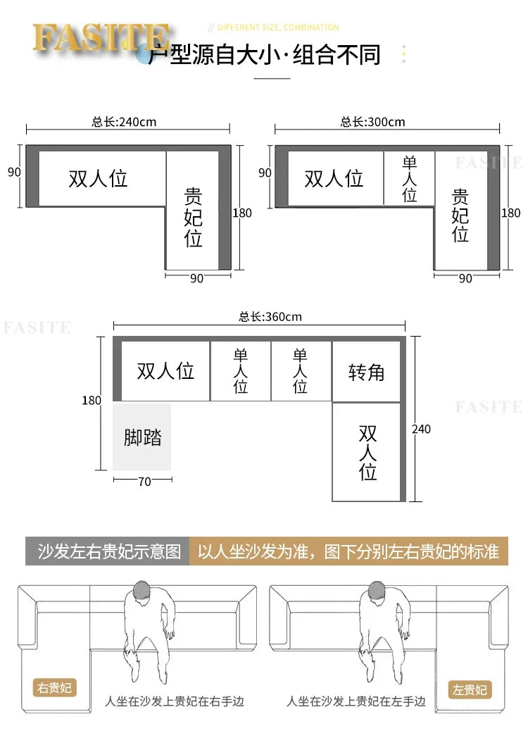 Fabric Big Sofa Set Living Room Furniture Cloth Sofa Modernos Para Sala Sectional Sofa U Shape Corner Couch Grandes Salon