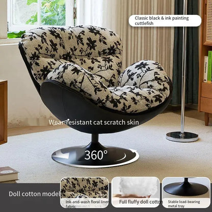 Large Modern Living Room Chairs Swivel Luxury Relaxing Comfy Design Chairs Armchair Lazy Puffs Sedie Da Soggiorno Home Furniture