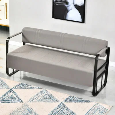 Barber Shop Waiting Chair Internet Celebrity Small Sofa Beauty Salon Simple Light Luxury Sofa Clothing Store Reception