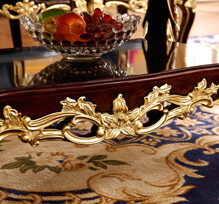 Flowers Decoration Dining Tables Square Design Gold Nordic Kitchen Dining Tables Modern Luxury Tavoli Da Pranzo Home Furniture