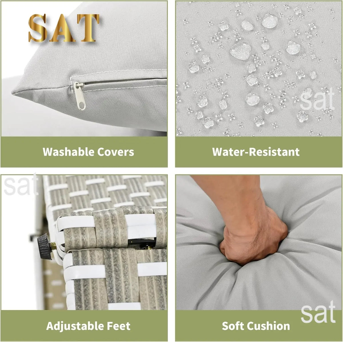 %a Patio Rattan Sunbed with Retractable Canopy, Round Outdoor Sectional Sofa Set with Separate Seating,liftable Table and Remov