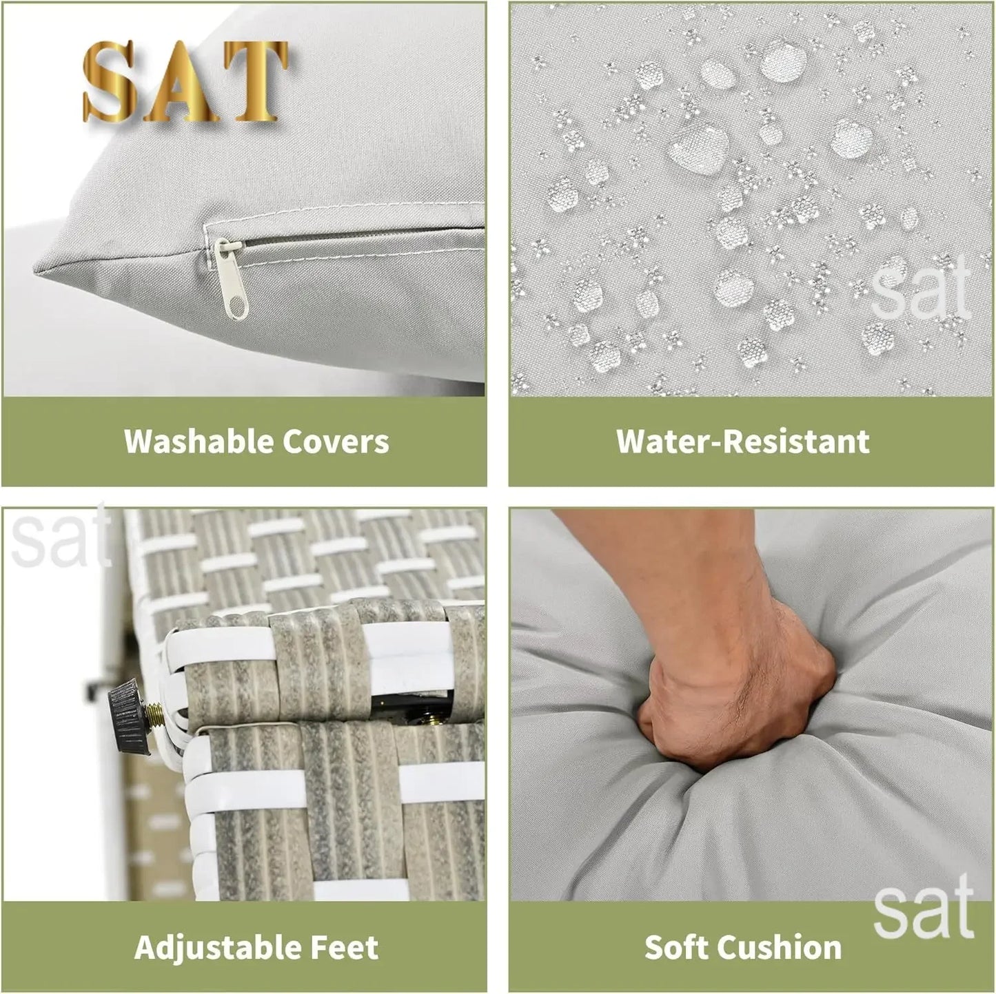 %a Patio Rattan Sunbed with Retractable Canopy, Round Outdoor Sectional Sofa Set with Separate Seating,liftable Table and Remov