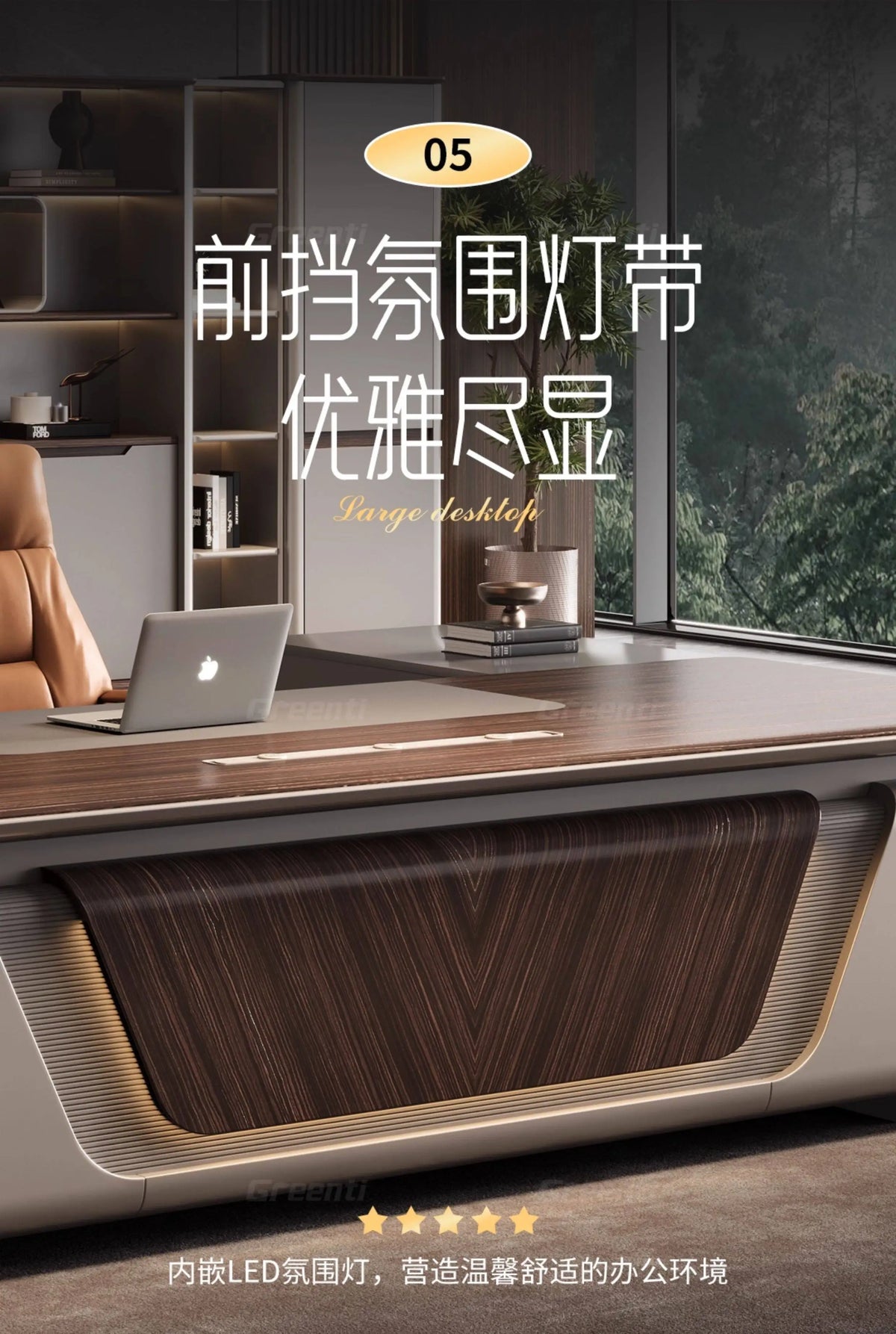 Multi-functional design Boss CEO Desk High end modern luxury Computer desk office table escritorios de computadora furniture