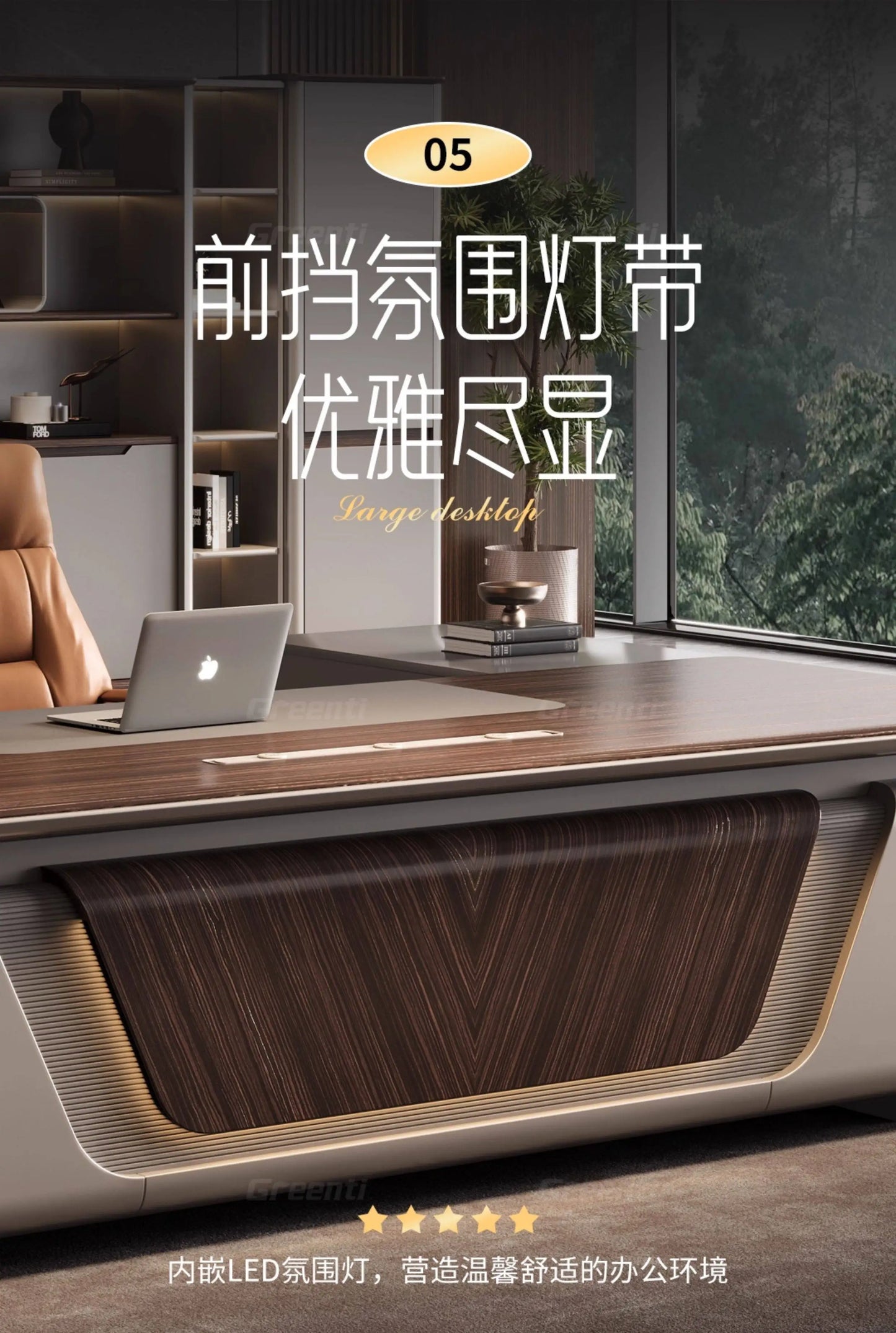 Multi-functional design Boss CEO Desk High end modern luxury Computer desk office table escritorios de computadora furniture
