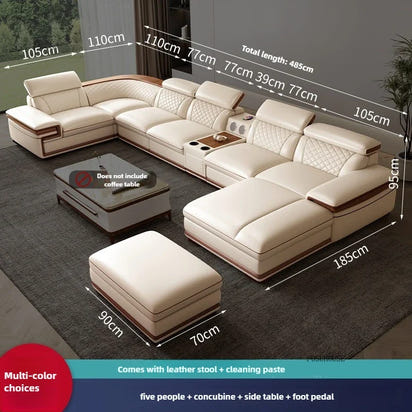 Light Luxury Living Room Sofas Villa Comfortable Italian Style Design Modularity Sofas Recliner Sofas for Living Room Furniture