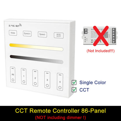 Smart LED Dimmer Tuya Wifi Zigbee DIM CCT RGB RGBW RGBCCT PWM LED Controller Support Alexa Google Home Voice Control
