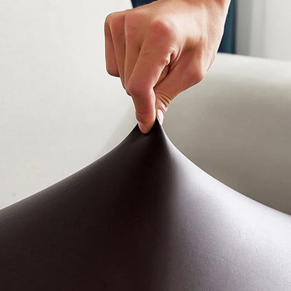 Pu Leather Recliner Sofa Cover Highly Elastic Slipcover for 1 Seater Reclining Armchair Stretch Furniture Protector Home Decor
