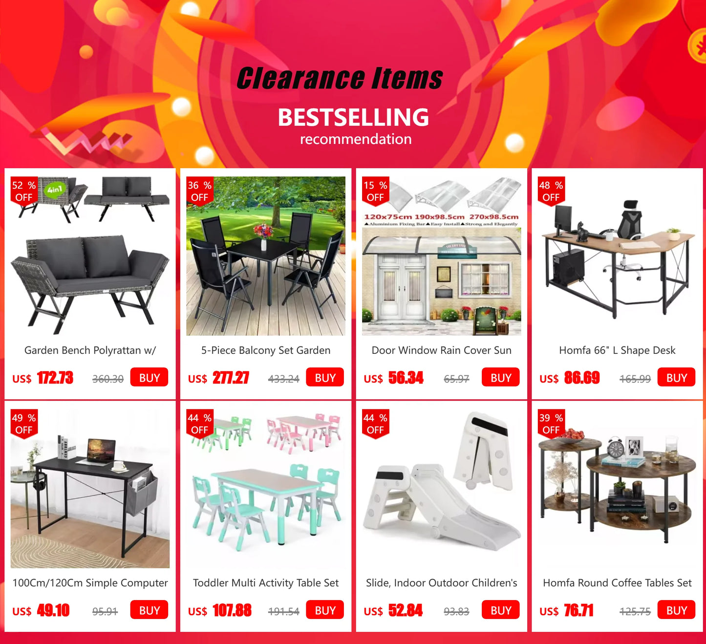 Patio Chairs Set of 8, Stackable Textilene Outdoor Dining Furniture for All Weather, with 20″ Wide Seat & Metal Frame for Garden